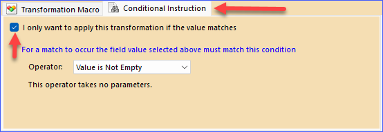 Using A Conditional Instruction
