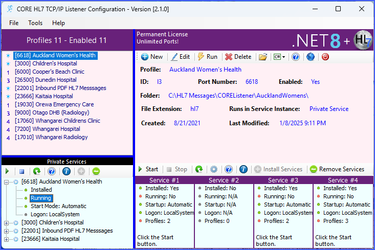 The Main Window (.Net 8) The Main Window (.Net 8)