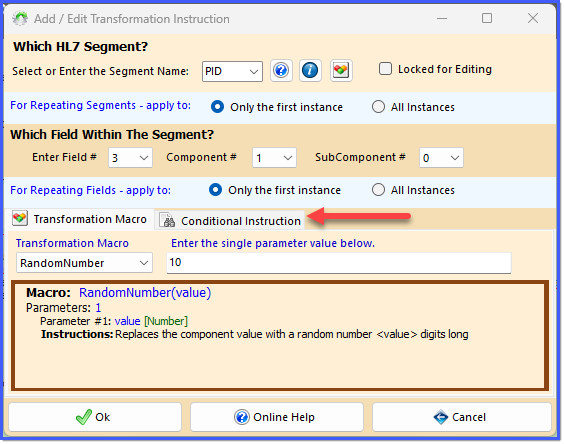 Using A Conditional Instruction