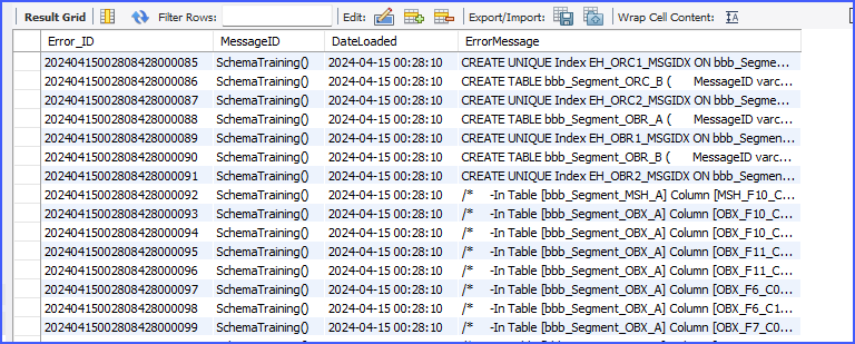 Schema Training Archive Schema Training Archive