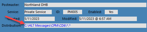 Distribution Folder Distribution Folder