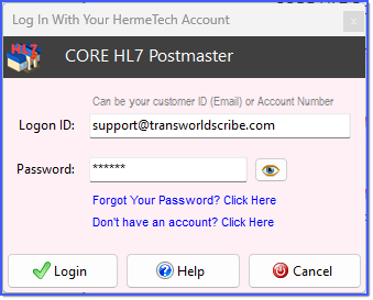 Step 3 - Log In